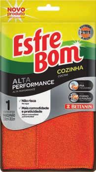 : 24 peças EAN: 7896001049710 DUN: 17896001049717 ESFREBOM ALTA PERFORMANCE COZINHA ESFREBOM ALTO RENDIMIENTO COCINA ESFREBOM HIGH PERFORMANCE KITCHEN Ref.