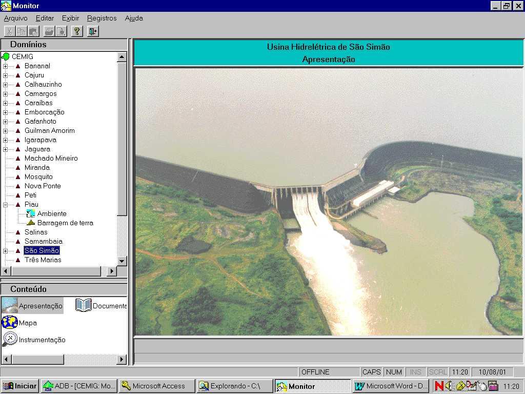 O processo de auscultação por instrumentação de uma barragem tem início com a coleta manual de dados realizada por equipes técnicas de campo da CEMIG.
