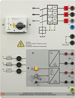 Ligação de terminais, instruções de segurança, ajuda Diagramas de circuito e montagem Impressão a cores em formato DIN A3 Laminado: 2 x 250 µm Fonte de alimentação: Fonte de alimentação: Pos.