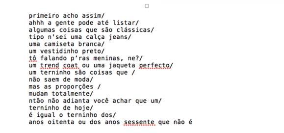 383 Proposta de delimitação de elementos discursivos baseada na prosódia 2.