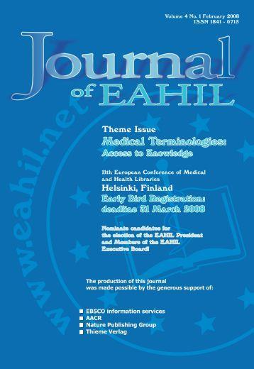 Periódicos Journal of the European Association for Health