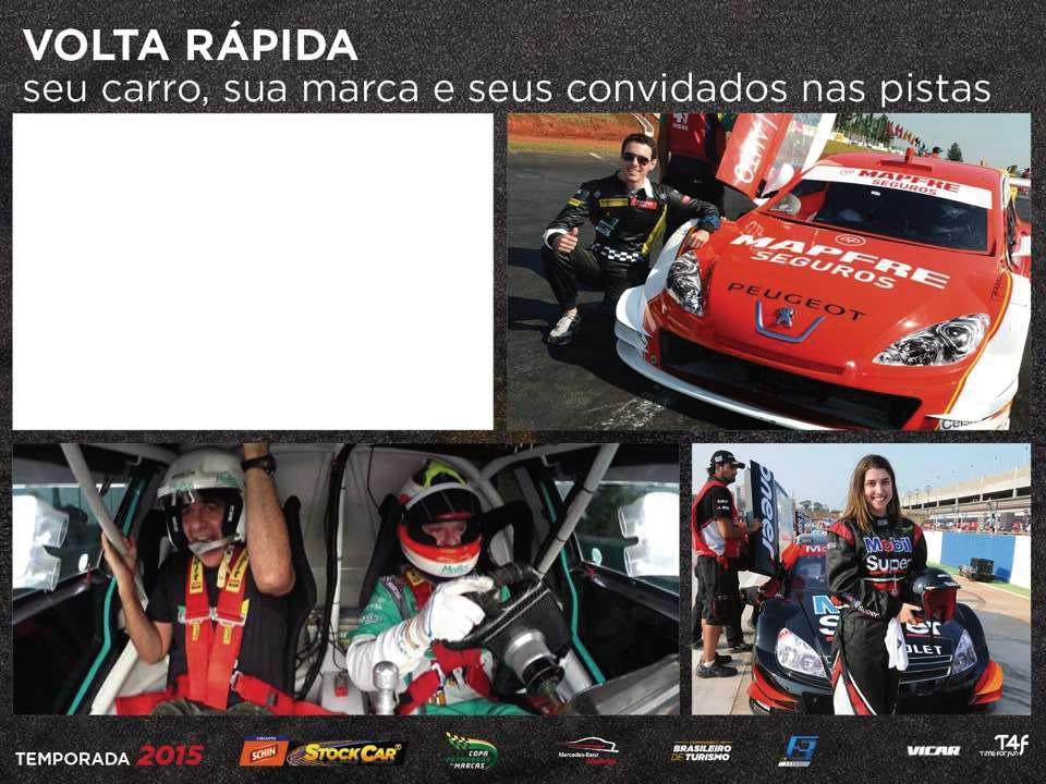 Experiência única de viver a adrenalina das pistas dentro de um Stock Car.