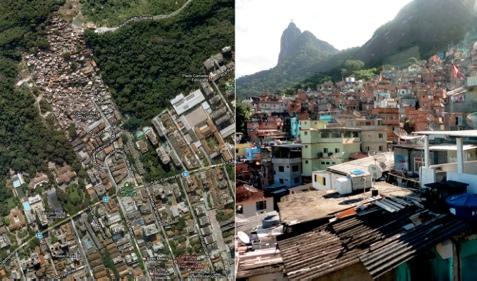 Morro Santa Marta porque foi a primeira comunidade a se beneficiar com o programa de pacificação do Rio de Janeiro, com o objetivo de reduzir os altos índices de violência e criminalidade nesses