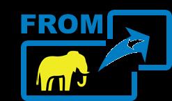 tradicional (como um RDMS), trazendo os dados para o ambiente SAS a partir (FROM) do Hadoop, quando for