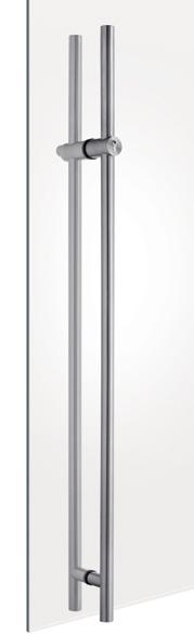 sas de porta para vidro / Pull handles for glass doors / Manillones para puertas de cristal. /421 IN.07.105.