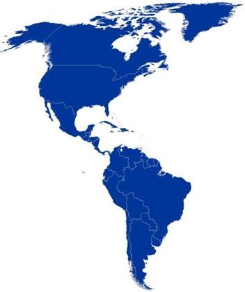 Fonte/imagem:geoarmando.blogspot.com O CONTINENTE AMERICANO CARACTERÍSTICAS GERAIS O continente americano se destaca pela sua grande extensão Norte-Sul de aproximadamente 15 mil quilômetros.