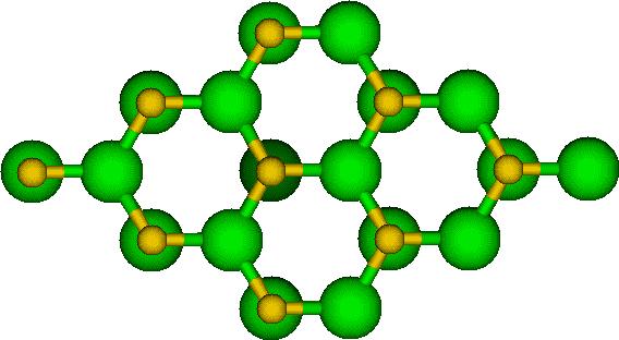 38 6 4 Energia (ev) 2 0-2 -4-6 Γ M K Γ A L H A Figura 3.7: Estrutura de bandas da célula unitária de InN na fase wurtzita com 4 átomos na base.
