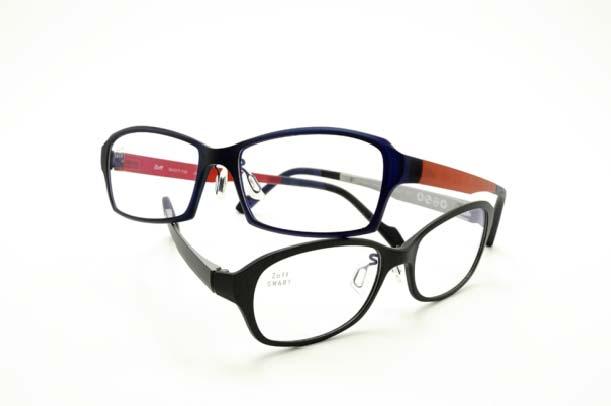 Legenda da Foto Leve e resistente: a resina Ultem* da SABIC substitui o metal nas novas e elegantes armações de óculos Zoff SMART da Intermestic FOTOS: Novas armações de óculos Zoff SMART que