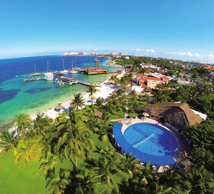 28 CANCÚN E RIVIERA MAYA Mais hotéis recomendados em Cancún Dos Playas Beach House by Faranda All Inclusive Hotel Categoria Simples Plus Bom custo/benefício Localizado à beira-mar (pé na areia), na