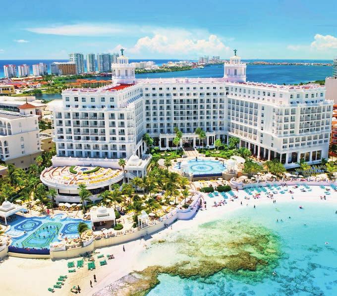 CANCÚN E RIVIERA MAYA 29 Hotel Hyatt Zilara Cancún All Inclusive & Spa (somente para adultos) Categoria Muito Confortável Bom custo/benefício Localizado à beira-mar (pé na areia), na Zona Hoteleira e