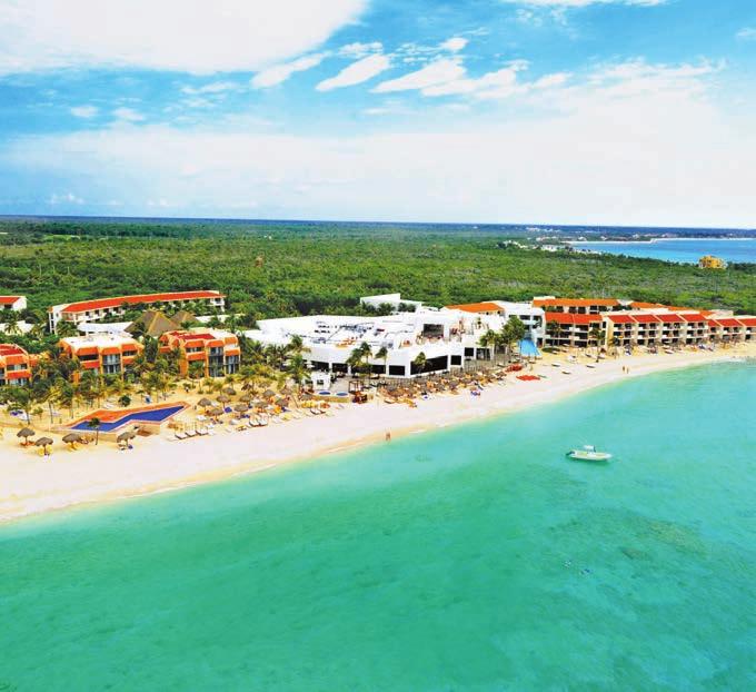 48 CANCÚN E RIVIERA MAYA Mais hotéis recomendados na Riviera Maya Catalonia Riviera Playa Maroma Maya Resort Resort All All Inclusive Inclusive $ & Spa Spa Catalonia Playa Maroma Resort All Inclusive