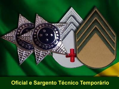 Ingresso 19 no de Exército abril - Brasileiro Dia do Exército (Oficial e Sargento Temporário) Estágio de Adaptação e Serviço (EAS): Médico, Dentista, Farmacêutico e Veterinário.