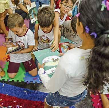 Foto: Grão Fotografia 5 Para a família Série Espetáculos Didáticos: apresentações de espetáculos de qualidade que trabalham as mais diversas linguagens artísticas.