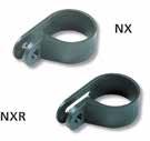 2 Sistemas e Fixação Fixaores NX, NXR e -lip e Suporte com Parafuso Fixaores NX, NXR Os fixaores NX e NXR são utilizaos para a fixação e cabos, tubos e componentes elétricos, eletrônicos e mecânicos