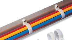 Sistemas e Fixação P-lip s 2 P-lip Os fixaores P-lip são utilizaos para fixação e cabos, tubos e componentes elétricos, eletrônicos e mecânicos em aplicações internas.