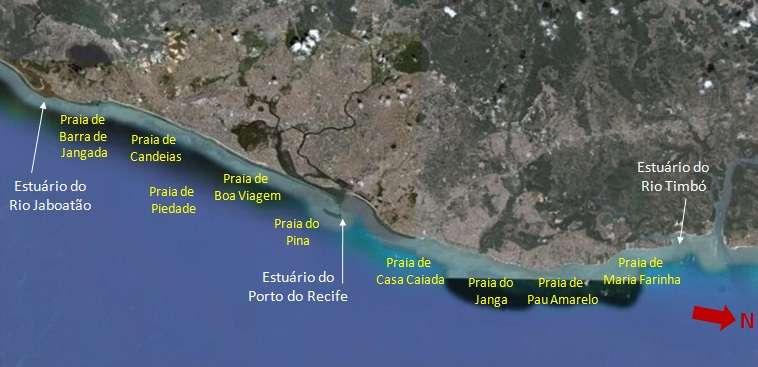 Faixa costeira metropolitana - Recife Rio