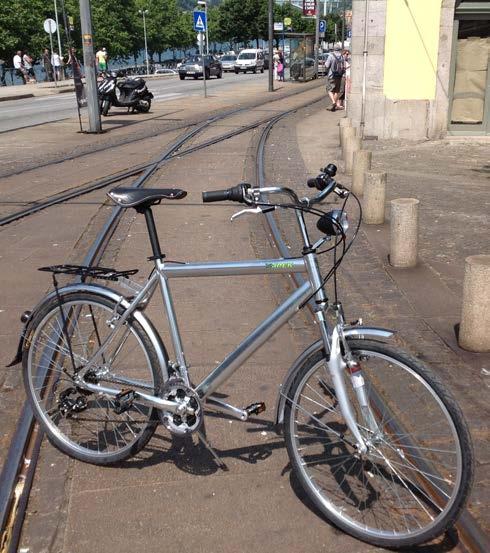 4 Autotóne Urb Bicicleta urbana de quadro em aço, de