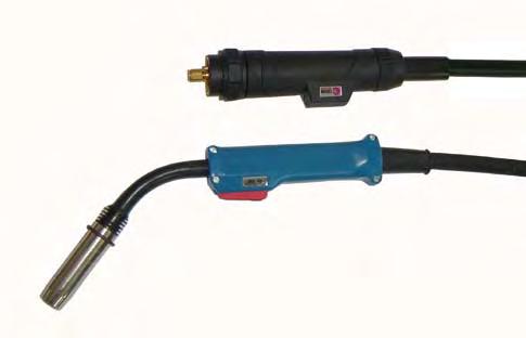 535013 Torcia M 5; 3 m, attacco EURO - 3 m, M 5 torch, EURO type connection - M 5 Brenner, 3 m, mit EURO-Anschluß - Torche M 5; 3 m, raccord EURO - Antorcha M 5, 3 m con conexión EURO Tocha M 5, 3 m