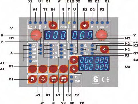 MIG 15 AL SYNERGIC PULSED PULSED INVERTER TWO-PULSED INVERTER WF4 SPT Pos Descrizione Description Beschreibung A A1 B C D E F G1 G H1 H I1 I J1 J K1 K L1 L M N O P1 P Q R1 R T S S1 S - U T T1 U U1 V