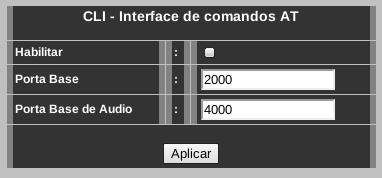 Usuário Nome do usuário utilizado para login no servidor. Senha Senha do usuário utilizado para login no servidor. Fig.