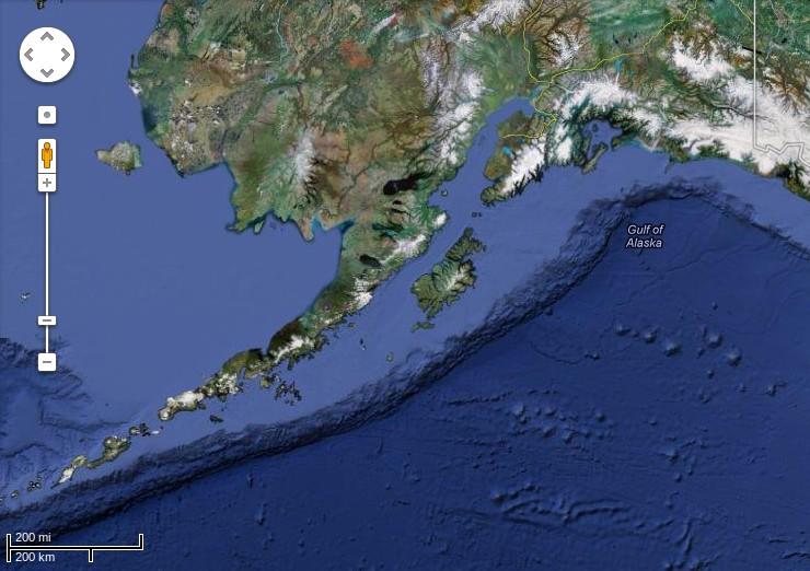 do Alasca, exemplo de Plataforma