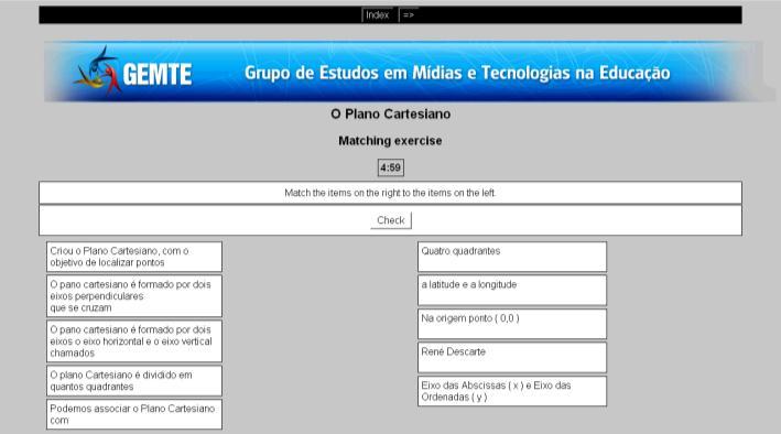 Org.: Claudio André - 8 2º Plano Cartesiano Acesse o exercício-de-fixacao.htm e responda às perguntas nele contidas. Boa sorte!