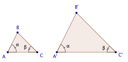 Semelhança de triângulos 1 Definição 2.