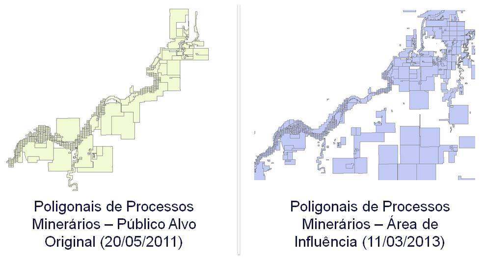 2. BASE DE DADOS Conforme dito anteriormente, os dados utilizados para o presente estudo foram baseados em três curvas de remanso, baseadas em cotas e vazões distintas, conforme figura abaixo: