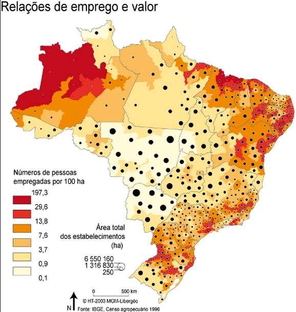 Cartograma O cartograma é a representação sobre