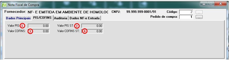 4. Informações do preço de venda: Escolher o tipo da margem lucro, tipo de custo, percentual lucro a aplicar sobre o valor; 5.