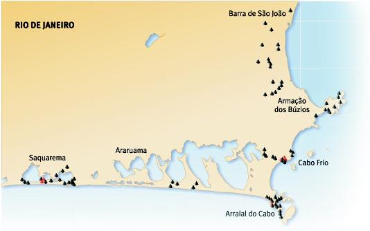 O sambaqui do Forte fica do outro lado do canal A antracologia, ciência que consiste na determinação dos restos de carvão fossilizados a partir dos caracteres preservados da anatomia da madeira (ver