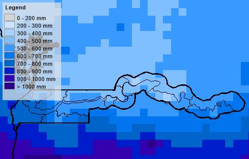 Precipitação acumulada (em mm), Gâmbia, 11 Jun-20 Nov 2016 (RFE2) Precipitação acumulada em % da média de 2001-15, Gâmbia, 11 Jun-20 Nov 2016 (RFE2) Seca O Grupo de Trabalho Técnico (GTT) no país