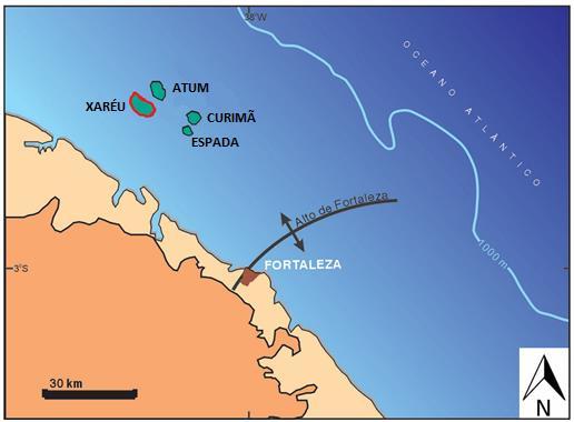 , 2003) Figura 3 - Mapa de localização da Sub-Bacia de Mundaú, com os
