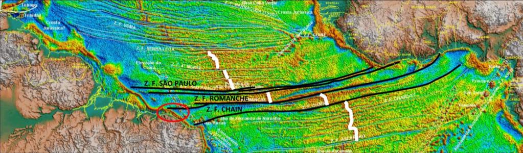 natureza transpressiva e/ou transtrativa ao longo da evolução da bacia (Zalán et al. 1985, Matos et al. 1996). Conforme Morais Neto et al.