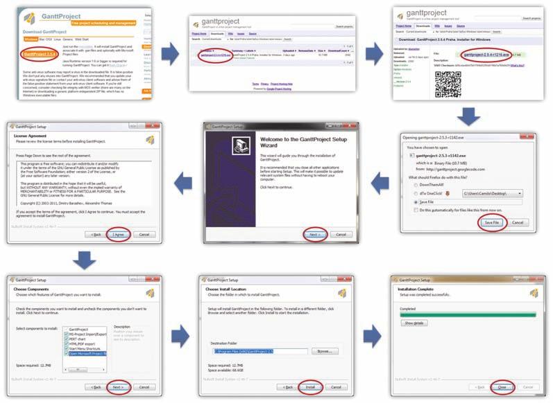 CAPÍTULO 6 Ferramentas de planejamento para implementação de sistemas de ILPF 81 Outra vantagem desse gráfico, é que o mesmo apresenta sempre uma barra vertical vermelha cortando as atividades na