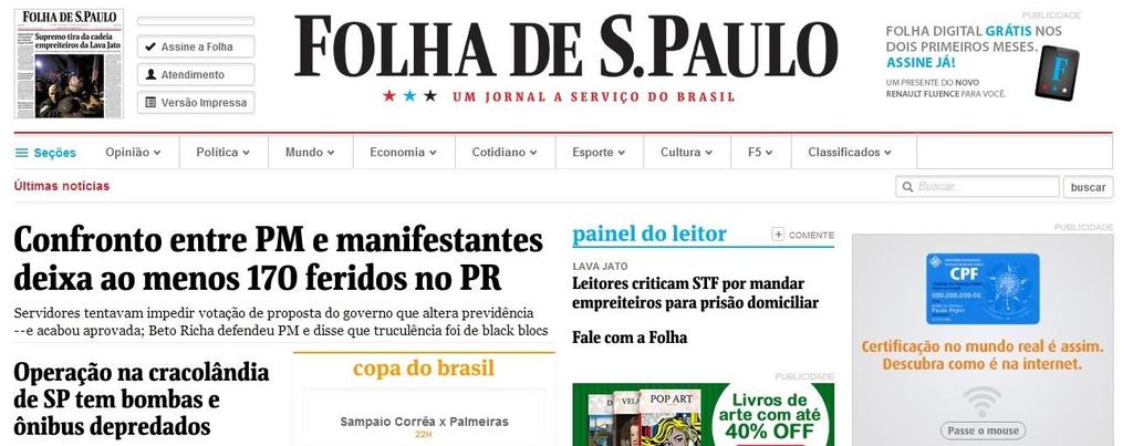 fundamental de transformação do texto jornalístico talvez tenha sido a possibilidade de dar a notícia em tempo real. (RIBEIRO & GONZAGA-PONTES, 2013, p.