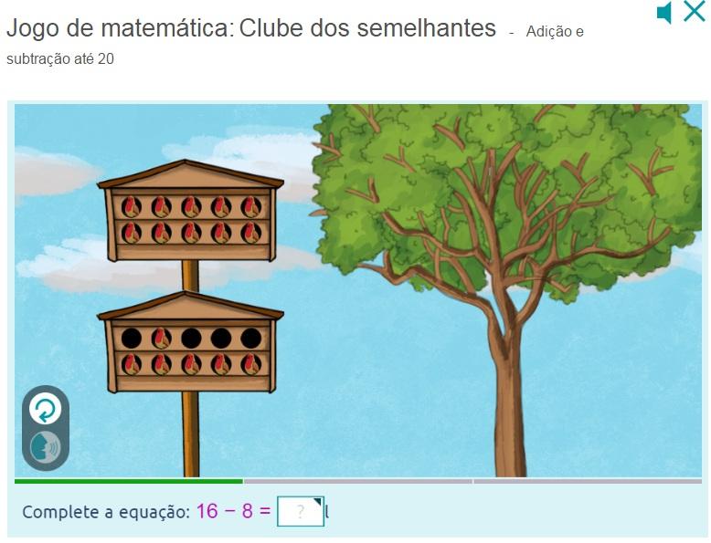 5 há 19 pássaros. Escreva a equação que representa a situação na lousa: 9 + 3 + 7 = 19. Di ga: Quando estamos resolvendo um problema de adição, tentamos completar um 10.