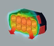 Ferramentas Profissionais Bosch ProCORE 18V. Um passo revolucionário na tecnologia de baterias Bosch. 4Elevado rendimento: Permite transmitir uma potência semelhante a uma ferramenta com fio de 1.