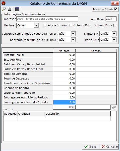 DEFIS (Declaração de Informações Socioeconômicas e Fiscais).