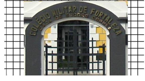 CONCURSO DE ADMISSÃO 2017/2018 6º ANO DO ENS. FUND. MATEMÁTICA PÁG. 7 14. O Colégio Militar de Fortaleza contratou uma empresa para realizar a pintura de sua entrada principal.