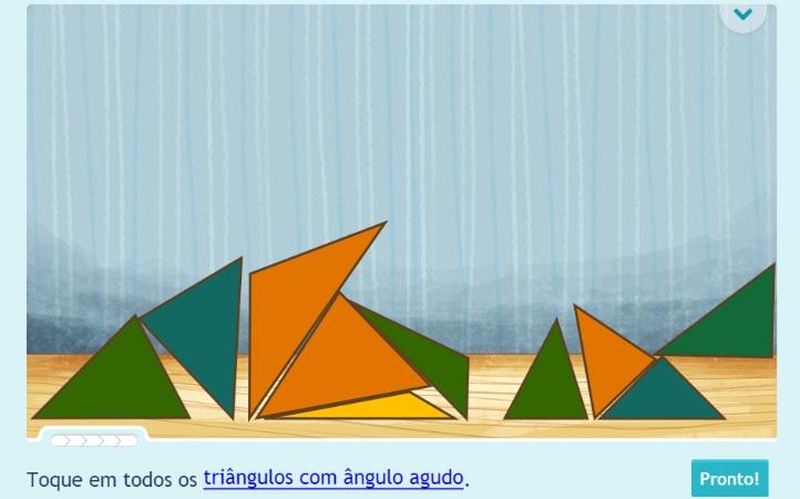 3 laranja. Analogamente, podemos classificar um mesmo triângulo de duas maneiras: pelo comprimento de seus lados ou pela medida de seus ângulos.