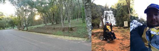 intercambista. A Cachoeira: A Cachoeira de Capão Rico, é a mais famosa das 8 existentes na cidade de Águas de Santa Bárbara, e tem 37 metros de altura.