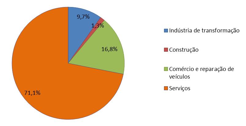 No setor de comércio e reparação de veículos e na construção o nível de ocupação feminina permaneceu estável.