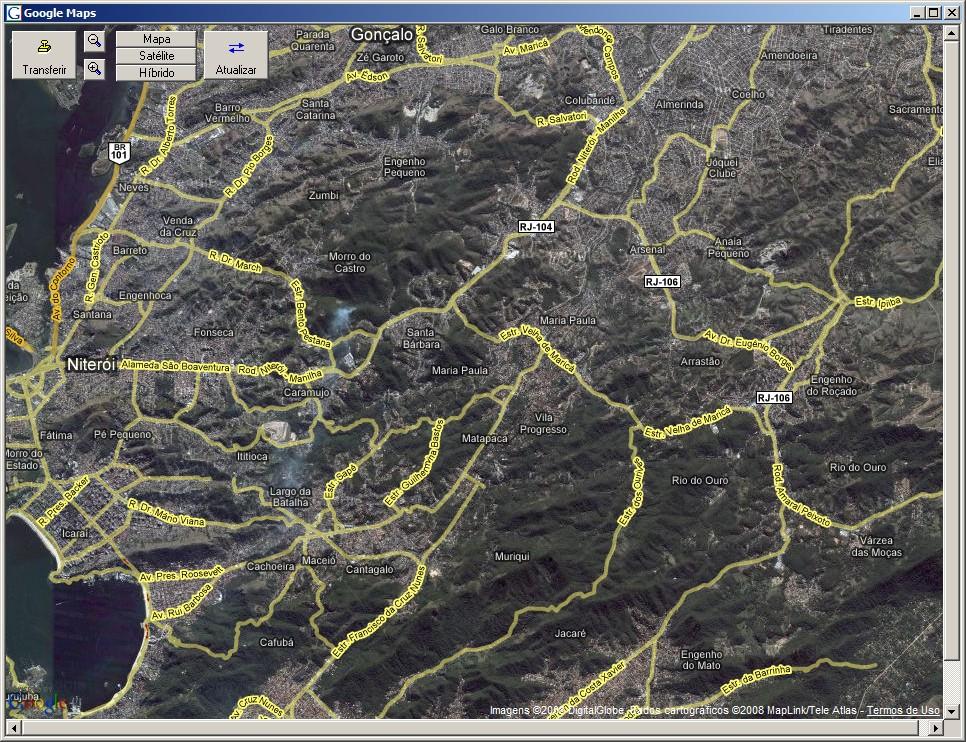 16.4 Abrindo Imagens do Google Maps Google Maps é um fantástico serviço de distribuição gratuita de mapas e imagens de satélites de alta definição pela Internet.