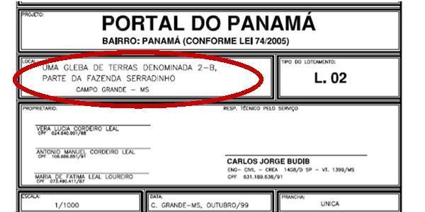 47 Há ainda na região outros topônimos que nomeiam parcelamentos que remetem a essa família de pioneiros, como o parcelamento Vila Serradinho (data de criação não localizada) nas proximidades de onde