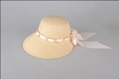 e Marrom 120 R$ 11,68 D02303 Chapeu Feminino - 34 x 34 x 9 cm - Sortido - Marfim,