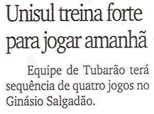 Veículo: Jornal Diário do Sul Data: