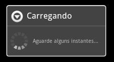 ProgressDialog Janela para mostrar o progresso de uma operação Como usar sem os métodos anteriores o Mostrar o Dialog dialog = ProgressDialog.