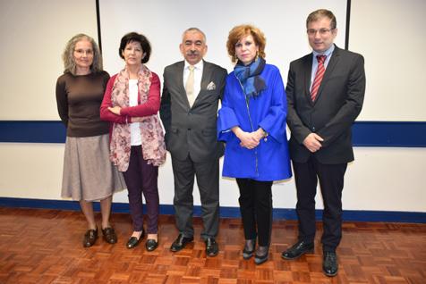 ª Maria Manuela dos Santos (segunda à esquerda do Presidente na foto) - Diretora Clínica Cuidados de Saúde Primários Dr.