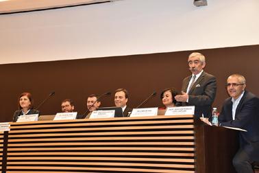 Urbano José Castilho Rodrigues (segundo à direita do presidente na foto) - Diretor de Enfermagem ULS Nordeste vai alargar Cuidados Paliativos Domiciliários a todo o distrito de Bragança A Unidade